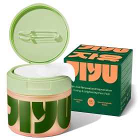 JiYu Toning Polish Pads - Korean Skincare for Dark Spots, Wrinkles & Dull Skin - Hydrating Facial Treatment with Snail Mucin, Niacinamide JiYu Toning Polish Pads - Korean Skincare for Dark Spots, Wrinkles & Dull Skin - Hydrating Facial Treatment with Snail Mucin, Niacinamide