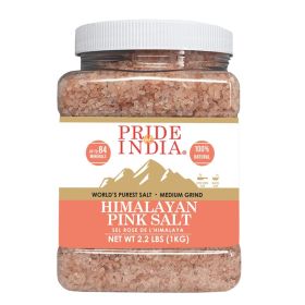 Himalayan Pink Salt Medium Grind 2.2 Lbs Himalayan Pink Salt Medium Grind 2.2 Lbs